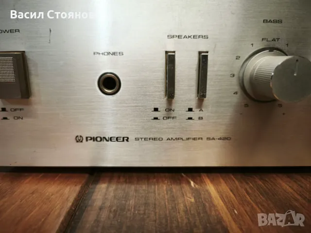 pioneer SA-420, снимка 3 - Ресийвъри, усилватели, смесителни пултове - 48298648