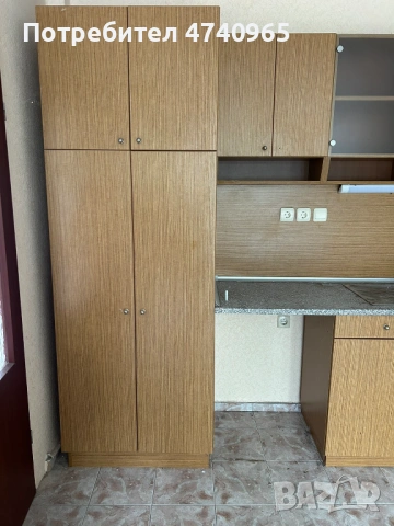 Модулна кухня с аспиратор и хладилник , снимка 3 - Кухни - 53918582