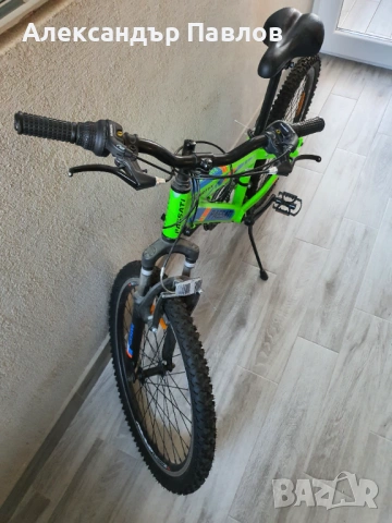 Велосипед PASSATI 24MTB MARTYN 24" 18 скорости с преден амортисьор, снимка 2 - Велосипеди - 53909363