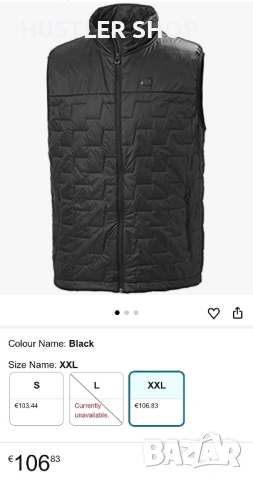 Мъжки елек HELLY HANSEN PRIMALOFT. Размер S, снимка 3 - Спортни дрехи, екипи - 53932973