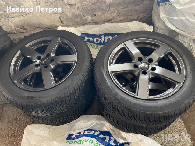 Джанти с гуми 17' 5x112 ауди, снимка 3 - Гуми и джанти - 53996177