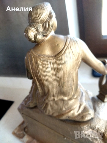 Античен настолен часовник , снимка 7 - Антикварни и старинни предмети - 51675076