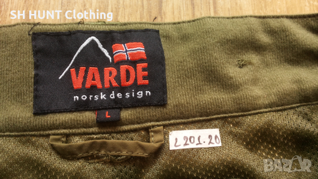 VARDE Norsk Design Waterproof Trouser размер L за лов риболов туризъм панталон водонепромукаем - 865, снимка 12 - Екипировка - 44943822