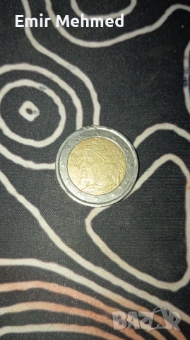 2002 Италиянско-Dante Alighieri, снимка 2 - Нумизматика и бонистика - 53687544