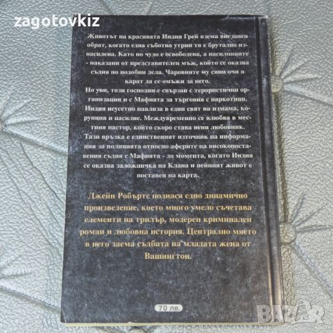 Кървава афера Джейн Робъртс , снимка 2 - Художествена литература - 46388228