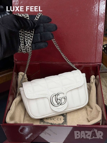 Gucci ⚜️ Естествена Кожа ⚜️, снимка 13 - Чанти - 53458629