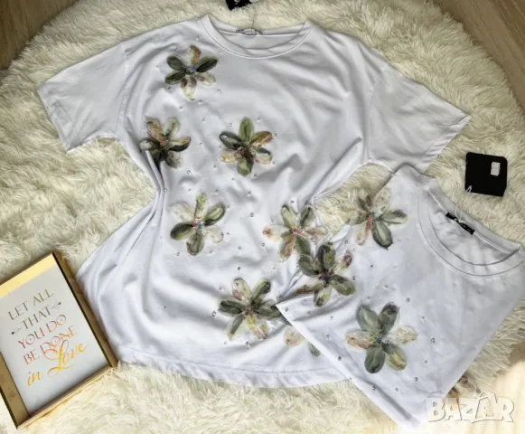 памучни дамски тениски , снимка 7 - Тениски - 50334121