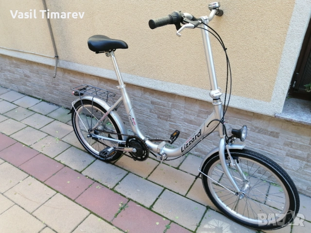 Kaplart Lizzard 20 Zoll vnos Germany Сгъваем велосипед! , снимка 7 - Велосипеди - 54105449