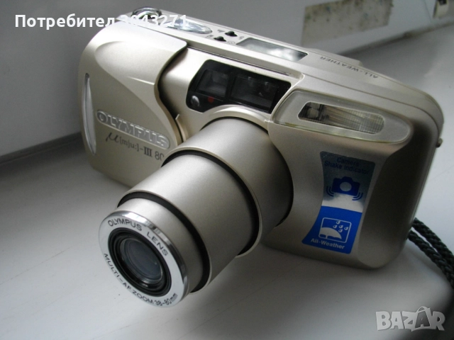 Olympus µ[mju:]-III 80, снимка 4 - Фотоапарати - 52954518