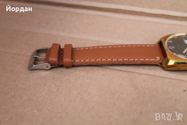 Швейцарски мъжки часовник ''Le Gran Superautomatic'' /17 камъка механизъм ета 1906/, снимка 9 - Мъжки - 53444732