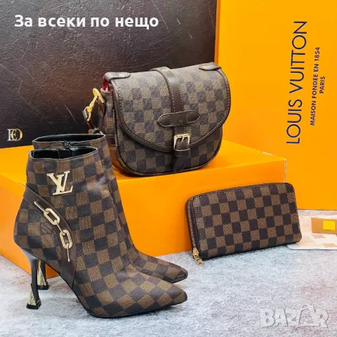 Дамски боти Louis Vuitton Код D705, снимка 6 - Дамски боти - 46997368