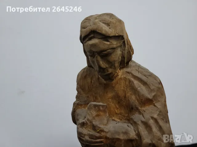 Дърворезба "Грънчар ", снимка 3 - Декорация за дома - 47729035