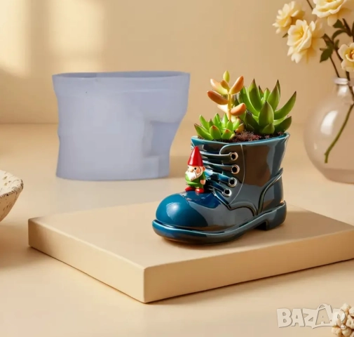 Молд коледна обувка