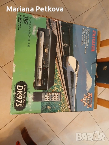 Видео плеър "Aiwa", снимка 5 - Плейъри, домашно кино, прожектори - 54247180