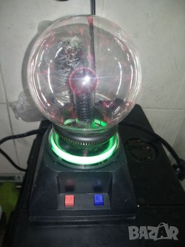 Вълшебна плазмена лампа,19см диаметър на стъклото, снимка 2 - Друга електроника - 44995812
