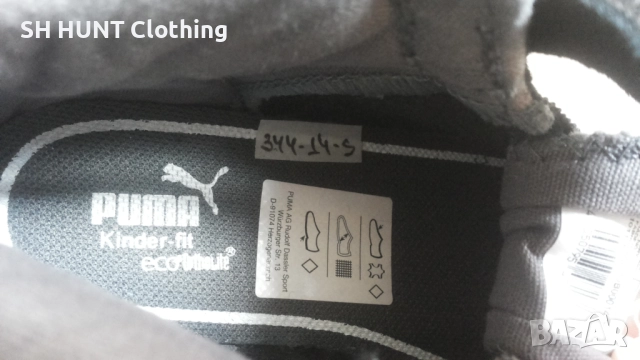 PUMA Kids Leather Shoes Размер EUR 25 / UK 8 детски кецове естествена кожа 344-14-S, снимка 14 - Детски боти и ботуши - 52639644
