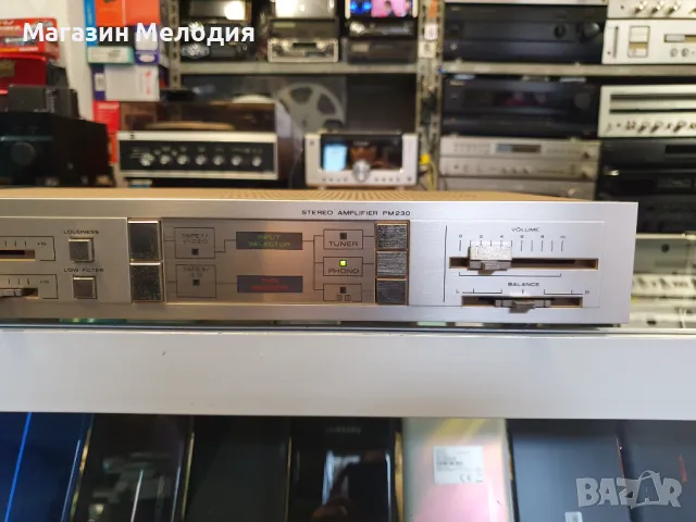 Усилвател Marantz PM230 В перфектно техническо и много добро визуално състояние., снимка 4 - Ресийвъри, усилватели, смесителни пултове - 47977792