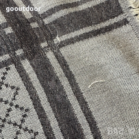 Gucci Fox Fur Wool Silk Scarf stole poncho GG monogram 124x130, снимка 5 - Шалове - 53332890