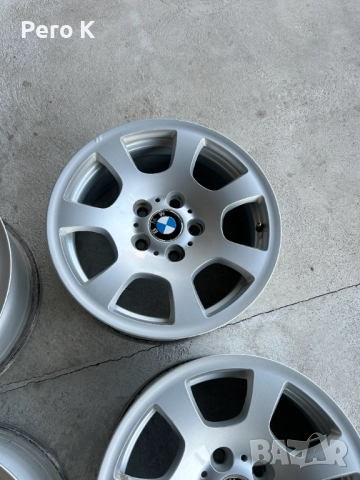 4 БР. ОРИГИНАЛНИ ДЖАНТИ ЗА БМВ 5-серия 3- серия R 16 5x120 ET 20, снимка 4 - Гуми и джанти - 52965464