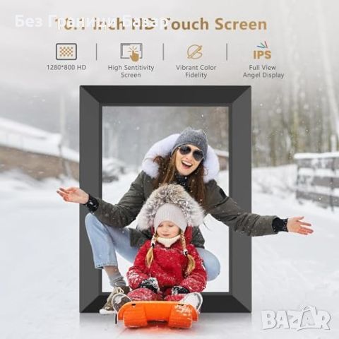 Нова Интерактивна WiFi фоторамка 10.1 инча - споделяне на снимки и видеа, снимка 2 - Други стоки за дома - 46519331