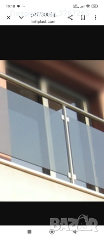Парапет алуминий със стъкло , снимка 5 - Железария - 53929695
