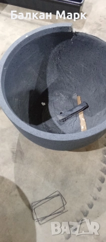 Големи декоративни саксии – внос от Германия (композит stone/fiberstone) , снимка 3 - Саксии и кашпи - 52376527