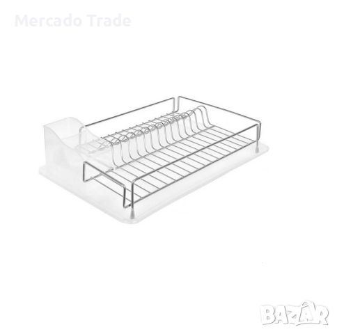 Метален сушилник Mercado Trade, С подложка, За кухня, снимка 2 - Сушилници - 46246581