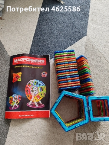 Magformers конструктор с магнити