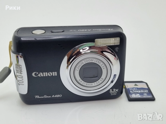 Canon Digital Camera PowerShot A480 10.0MP Black