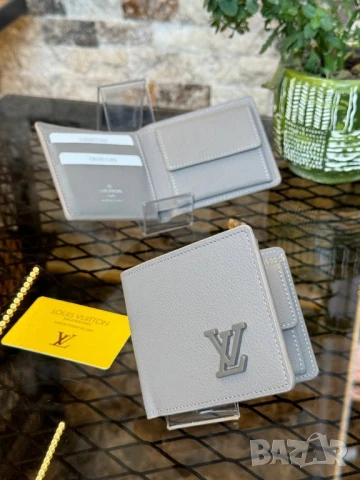 портмонета от естествена кожа louis vuitton , снимка 9 - Портфейли, портмонета - 51318180