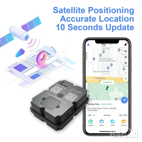 4G GPS тракер S20 Pro, супер батерия до 120 дни, с предплатена СИМ, силен магнит, снимка 7 - Аксесоари и консумативи - 53660014