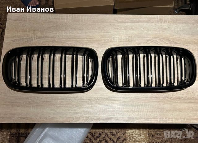 Черни гланцови бъбреци за BMW X5 F15 X6 F16, снимка 1 - Части - 46698597