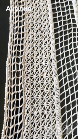 Покривка много голяма ръчно изплетена , снимка 5 - Покривки за маси - 52099758