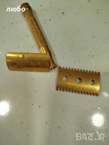 Самобръсначка GILLETTE Made In ENGLAND 1920/40 г, снимка 18 - Антикварни и старинни предмети - 45913971