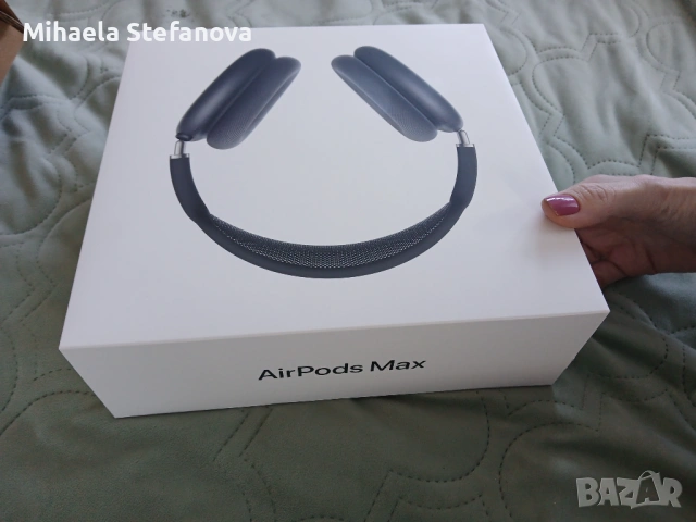 Слушалки air pods max ЧИСТО НОВИ, снимка 2 - Слушалки и портативни колонки - 53012288