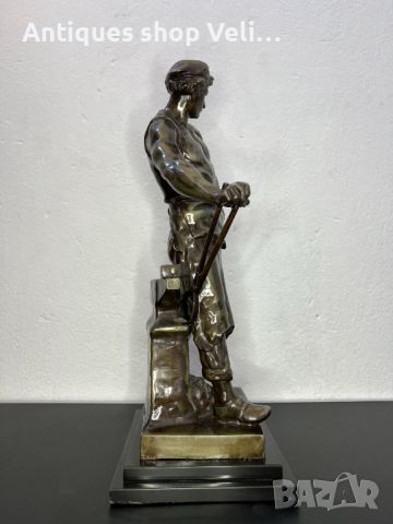 Авторска бронзова статуетка №5311, снимка 3 - Антикварни и старинни предмети - 45191117