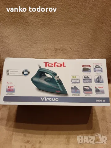 Продавам ютия парна TEFAL , снимка 4 - Ютии - 48439466