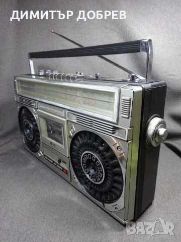 СТАР РЕТРО РАДИО КАСЕТОФОН SHARP GF-6060X JAPAN BOOMBOX, снимка 3 - Радиокасетофони, транзистори - 54015848