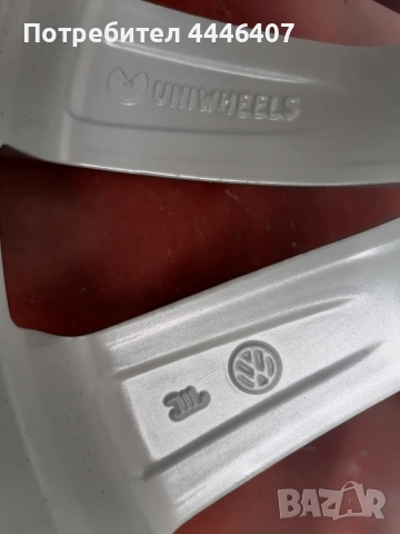 Оригинални джанти 16" 5х100 VW, снимка 8 - Гуми и джанти - 52309586