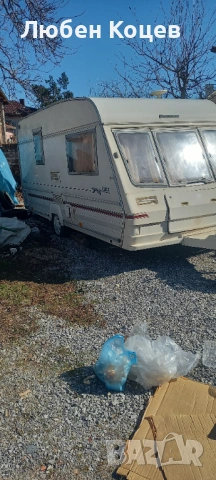 Продавам англиска каравана беили магента без течове и миризми