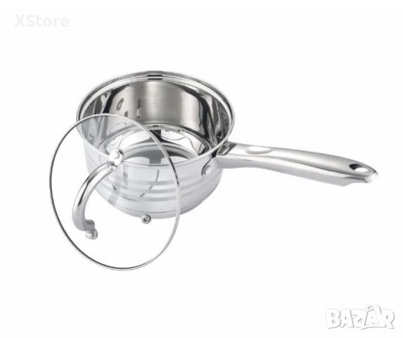 Касерола с капак Bohmann, 14см., неръжд. стомана, снимка 3 - Съдове за готвене - 52507408