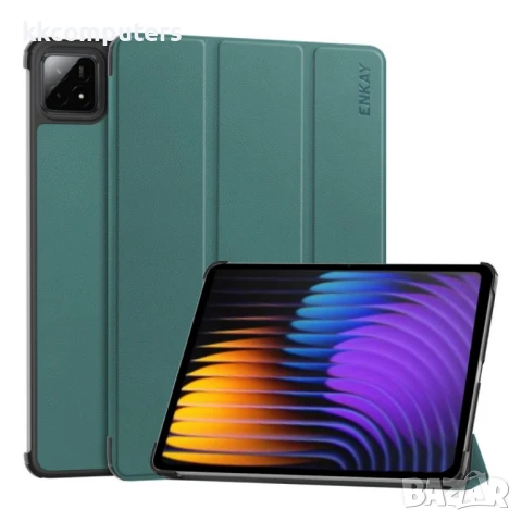 Xiaomi Pad 7 / 7 Pro ENKAY Кожен Калъф и Протектор, снимка 6 - Калъфи, кейсове - 51101030