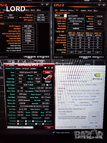 Геймърски i7 12700f, RTX 3060 12GB, RAM 16GB DDR4 3200, SSD 512GB NVME, снимка 6 - Геймърски - 53286923