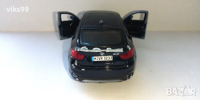 Метална количка BMW X6 Maisto - Мащаб 1:41, снимка 3 - Колекции - 48600969