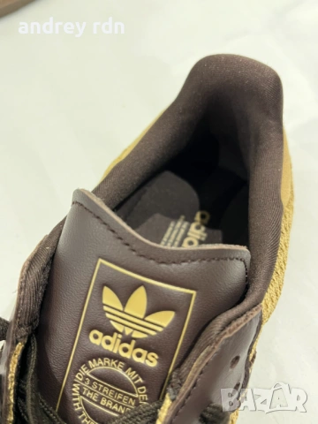 Adidas Samba OG Golden Beige/Dark Brown, снимка 8 - Маратонки - 53893022