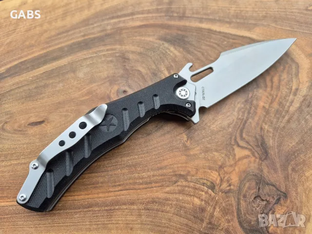 Руски сгъваем нож НОКС Магнуст-2С, дизайн А.Бирюков, снимка 7 - Ножове - 50318709