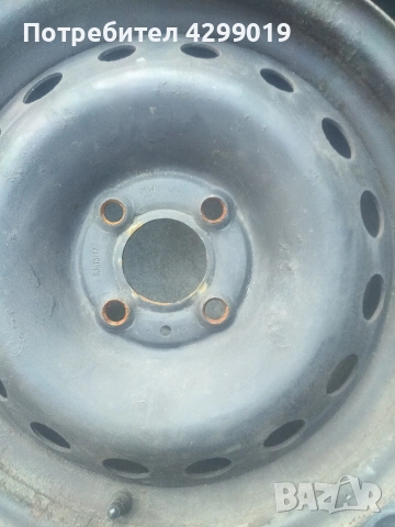 метални джанти 15-ки!, снимка 2 - Гуми и джанти - 53171643