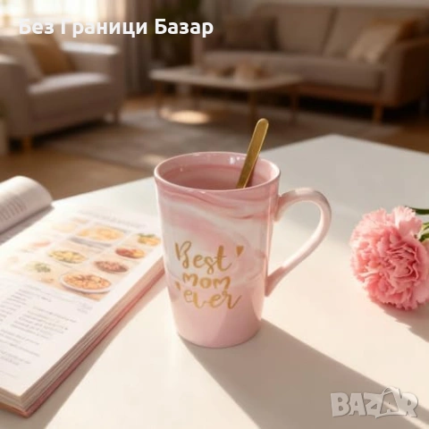 Нов подаръчен сет Луксозен подарък за мама SPA комплект с чаша и свещ, снимка 5 - Подаръци за жени - 53843129