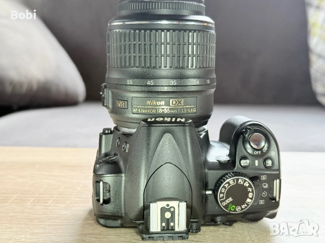 Nikon D3100 + обектив + аксесоари (готов за снимане), снимка 6 - Фотоапарати - 49615753