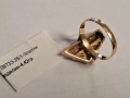 Златен пръстен 4,42гр 14к, снимка 3
